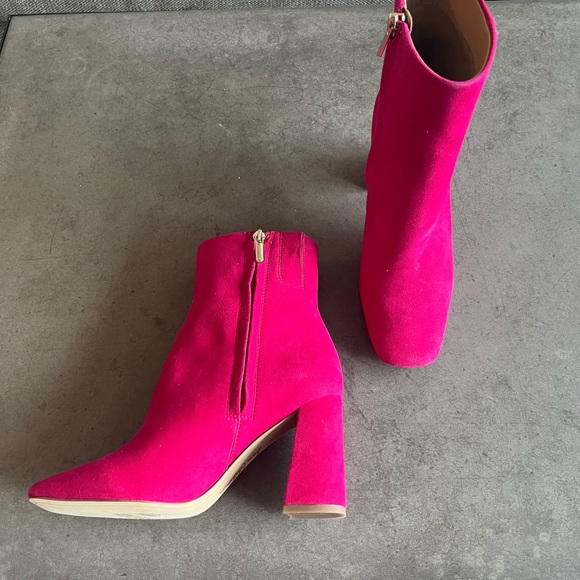 Sam Edelman Cody magenta ankle boot - Picture 2 of 3